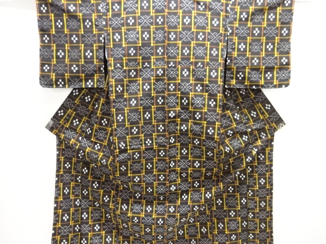 Japanese Kimono / Ryukyu Fabrics Silk